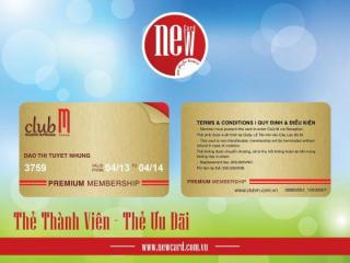 THẺ THÀNH VIÊN - THẺ ƯU ĐÃI