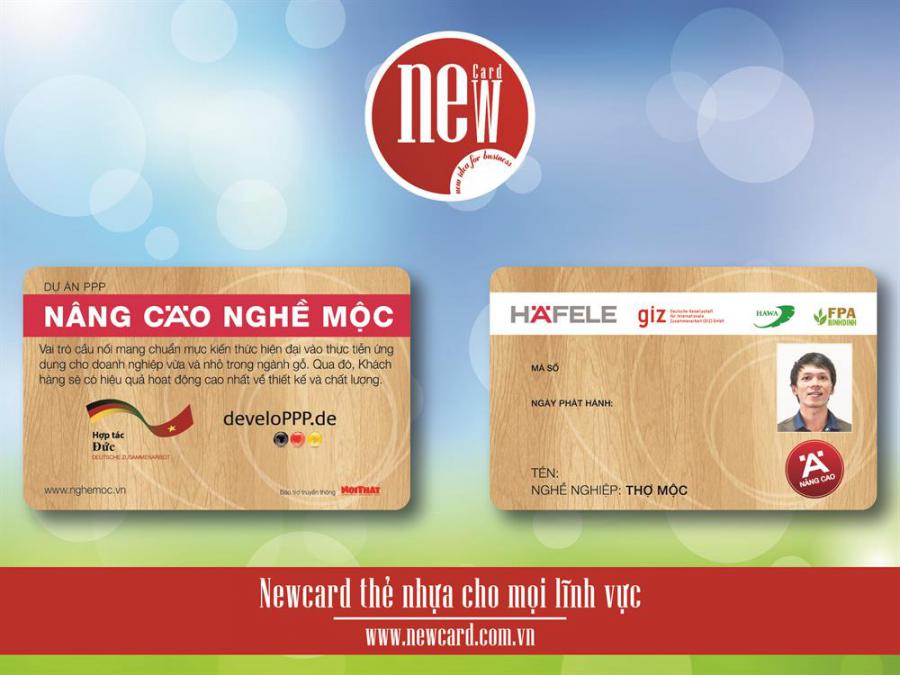 Mẫu thẻ Haflele