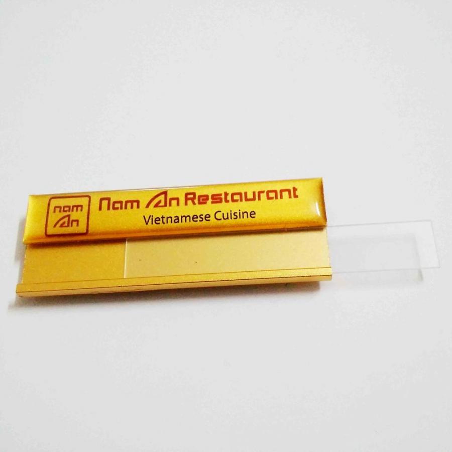 Bảo tên đổ keo name tag rời