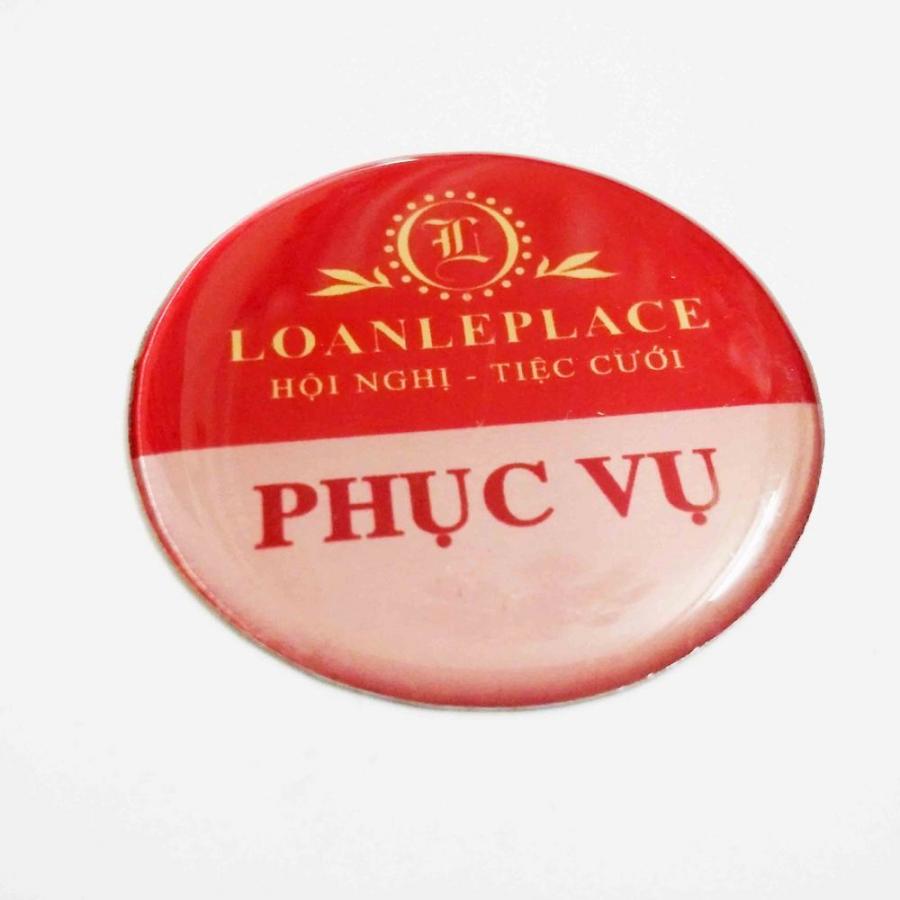 Huy hiệu nhân viên phục vụ
